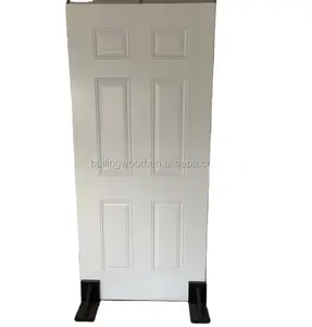 室内门标准尺寸热销优质白色底漆门，用于室内门30毫米/35毫米/40毫米/45毫米