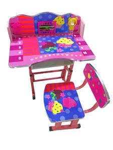 Mesa de Estudio para Niñas de Alta Calidad, Diseño Metálico para Niños - Product Image 3