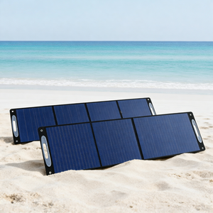 แผงโซลาร์เซลล์พับได้แบบพกพาสำหรับสถานีไฟฟ้าแบบพกพา กันน้ำ IP68 ขนาด 100W 200W 400W สำหรับใช้งานกลางแจ้ง - Product Image 6