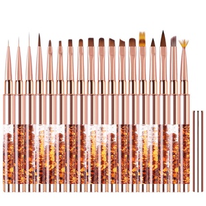 Nuevo Pincel para Uñas de Gel 2025, Pincel para Uñas de Cabeza Plana, Proveedor de Productos de Belleza - Product Image 1