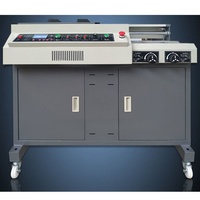 Machine de reliure professionnelle à colle thermofusible format A3, machine de reliure thermique pour cahiers format A4