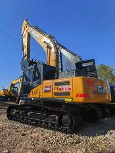 Excavadora de segunda mano de tamaño mediano con brazo largo y cucharón, SANY SY75C, máquina excavadora de 20 toneladas, equipo de construcción, motor y bomba. - Product Image 2