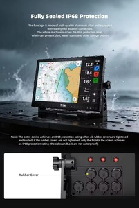 Moniteur tactile capacitif industriel marin TKUN, 15,6 pouces, 1080p, 1000 nits, étanche IP65, USB/HD, P156WUGA-A, écran LED - Product Image 4