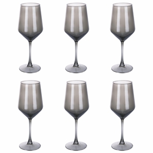 Juego de 6 Copas de Vino RUBINO de 510 ml, Color Gris - Product Image 1