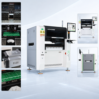 Línea de Ensamblaje de PCB Totalmente Automática, Máquina de Colocación SMT para Producción de Controladores LED SMD, KAYO-S8