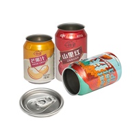 Conception en gros de qualité alimentaire 250 ml 1000ml jus cola boisson énergisante vide imprimé grand recyclage aluminium métal peut prix d'emballage