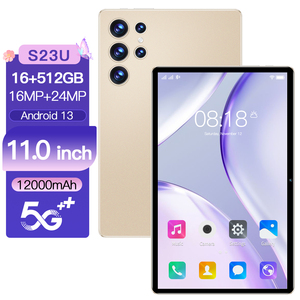 Tablet PC S23U Originale 11" <span class=keywords><strong>16GB</strong></span> <span class=keywords><strong>RAM</strong></span> 1TB Tripla Fotocamera 108MP 8000mAh 5G Batteria 48H Africa Asia Sud America Logo Personalizzato - Product Image 5