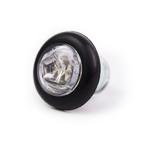 Stile Mini 0.75 pollici di figura rotonda led indicatore liquidazione indicatore laterale per il rimorchio del camion e trattori - Product Image 5