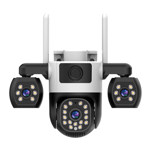 كاميرا V380 Pro SC26-W-L PTZ بسعر المصنع، 3 عدسات و3 شاشات، 6 ميجابكسل، اتصال صوتي ثنائي الاتجاه، كاميرا مراقبة - Product Image 4