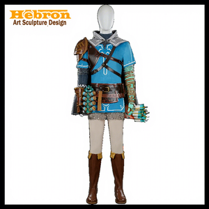 Conjunto completo personalizado de The Legend Of <span class=keywords><strong>Zelda</strong></span> <span class=keywords><strong>Link</strong></span>, colección personal, disfraz de personaje de videojuego, ropa para eventos y actuaciones - Product Image 1