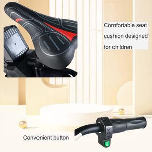 Batterie amovible amovible équitation coup de pied pas de pédale 16 pouces jouet vélo Cycle enfants bébé enfant E vélo d'équilibre électrique pour les enfants - Product Image 3