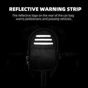 <span class=keywords><strong>Sacoche</strong></span> de selle de vélo, <span class=keywords><strong>sacoche</strong></span> arrière pour vélo de montagne et de route, <span class=keywords><strong>mini</strong></span> trousse à outils portable, <span class=keywords><strong>sacoche</strong></span> de selle pour le cyclisme, équipement de vélo - Product Image 6