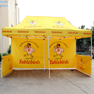 Stand de salon professionnel en aluminium avec impression personnalisée par sublimation, 3x3m/3x6m, pliable et portable, tente de jardin extérieure - Product Image 6