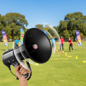 [50W Alta Potencia] Megáfono Leiting King CR-87 para V5.0 2000-3000mAh, Altavoz PA, Bocina para Exteriores, Fiestas, Escenarios, Eventos Deportivos - Product Image 2