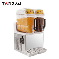 Machine à Granita Professionnelle Automatique Double Bac, Nouvelle Machine à Jus Glacé et à Granita pour Bars, Restaurants, Hôtels et Magasins Alimentaires