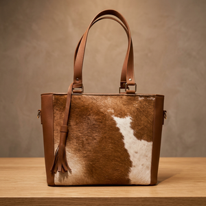 Traditional Style Natural Goat Leather Custom Clutch Fashionable Girls' Waterproof Lightweight Daily Use Shoulder Large Capacity - Product Image 4