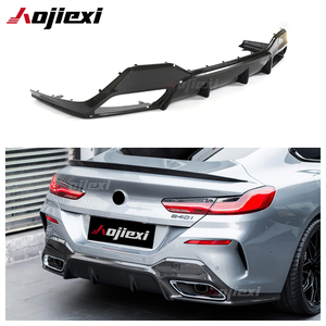 Diffusore paraurti posteriore in fibra di carbonio di alta qualità 3D per <span class=keywords><strong>BMW</strong></span> serie 8 G14 G16 840i 2019 + Kit carrozzeria Splitter posteriore in carbonio - Product Image 1