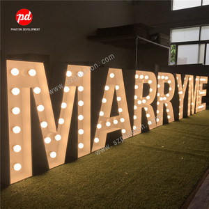 Lettere Luminose LED Giganti 'SPOSAMI' 'IO SI' per Decorazioni Matrimoniali - Product Image 4