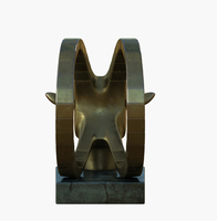 Poyresin Ram Decoratief Standbeeld