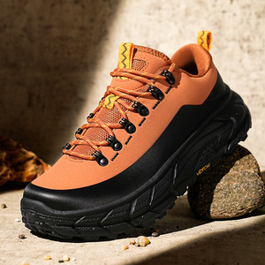 Zapatos <span class=keywords><strong>de</strong></span> Trabajo para Senderismo al Aire Libre, Estilo Retro, Funcionales, Urbanos, Todoterreno, con Suela Gruesa y Elevada, Deportivos e Informales - Product Image 2