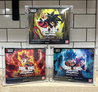 Vitrine en acrylique pour Dragon Ball Super Fusion World FB09 Dual Evolution Booster Box, protection magnétique robuste résistante aux UV