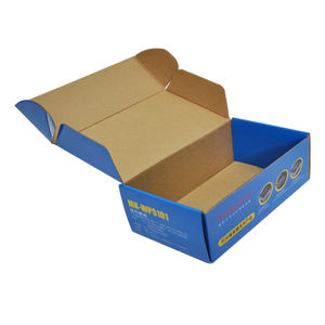 Petit emballage ondulé Portable, fait sur mesure, bon marché, boîte-cadeau pliable - Product Image 5