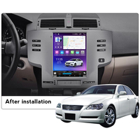 MEKEDE Navegación GPS de 8 Núcleos con Cámara de 360°, Android Auto, Carplay, Pantalla Táctil para Auto, 4G LTE, Wi-Fi para Toyota Reiz 2005-2009