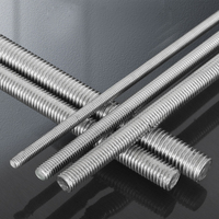 Stainless Steel Full Acme Threaded Rod Steel Acme Thread Bar Din975 Din976 Full Threaded Bar Stud
