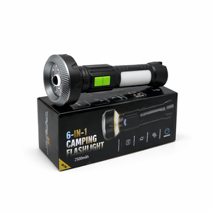 Lampe de travail LED COB rechargeable avec base magnétique, lampe d'inspection portable pour réparation automobile, camping, garage - Product Image 1