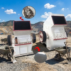 Broyeur à marteaux industriel lourd grande capacité, tête de marteau résistante à l'usure pour le broyage du calcaire, du gypse et du charbon - Product Image 1