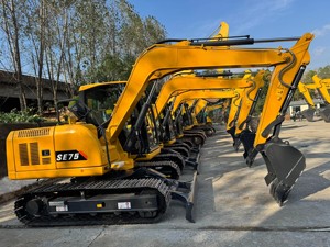 Excavadora Pequeña SE75 de 7.5 Toneladas con 66 <span class=keywords><strong>KN</strong></span> de Fuerza de Excavación, Motor Diésel Turboalimentado, Emisión Stage V - Product Image 4