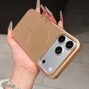 เคสระบายความร้อนแม่เหล็กสำหรับ iPhone 18 17 16 15 14 13 12 11 Pro Max แบบตาข่าย ระบายอากาศได้ดี บางเฉียบ - Product Image 3