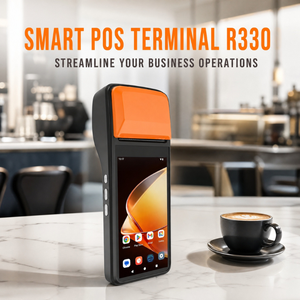 R330S Terminal POS Portátil de 5 Pulgadas con Android 13, WiFi, Pantalla Táctil para Restaurantes, Impresión de Pedidos en Línea - Product Image 1