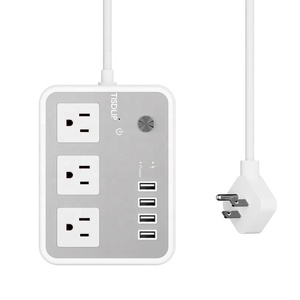 New Power Strip mở rộng dây hộ gia đình điện 3 AC ổ cắm mở rộng ổ cắm - Product Image 1