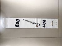 Sac d'emballage pour parapluie en plastique 2026 avec poignée à valve, emballé en carton, fabriqué avec des matériaux recyclés HDPE biodégradables, épaisseur 0,03 mm