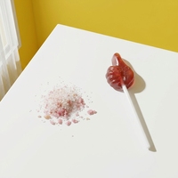 Sucette bonbon dure en forme de pouce avec bonbons pétillants saveur raisin, certifiée casher, nouveauté pour enfants, vente en gros