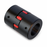 Accouplement à mâchoires en élastomère à vis de réglage, TPU rouge, anti-vibration, sans jeu, pour moteur pas à pas, servomoteur, imprimante 3D CNC