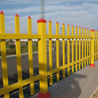 Barandilla de Seguridad de Fibra de Vidrio FRP, Barrera de Seguridad GRP para Plantas Químicas, Centrales Eléctricas, Tratamiento de Agua y Pasarelas Industriales