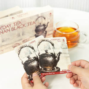 Té Negro Chayan Yunnan en Bolsitas Piramidales, Sabor Suave, Envasado Individualmente, 7 Unidades - Product Image 3