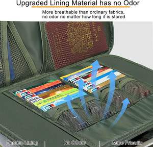 Bolsa de Almacenamiento Multiusos Ignífuga, Impermeable, con Cierre, Ideal para Guardar Documentos en Casa, Venta al por Mayor de Fábrica - Product Image 4