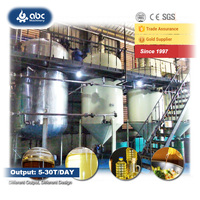 Palmolie-raffinaderijmachine, complete commerciële set, 24/7 klantenservice voor distributeurs