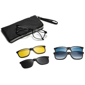 Lunettes de soleil carrées unisexes grises Jack, monture en métal TR, verres TAC, protection UV400, type 3, pour hommes et femmes, pour la conduite - Product Image 5