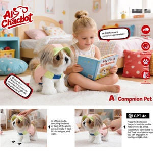 SANJOYO AI - Juguete Interactivo Electrónico de Peluche con Voz de Mascota, con Movimiento de Cola y Parpadeo, para Niñas Mayores de 14 Años, de Poliéster - Product Image 2