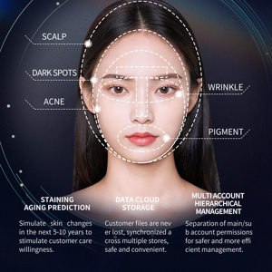 Analizador de Imágenes de Piel con IA, Máquina de Diagnóstico Facial para Consultas de Belleza en Salones Profesionales - Product Image 5