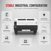 Machine de découpe laser CO2 pour acrylique, bois, MDF, cuir, tissu, 80W, 100W, 130W, 150W, machine de gravure et de découpe laser CNC