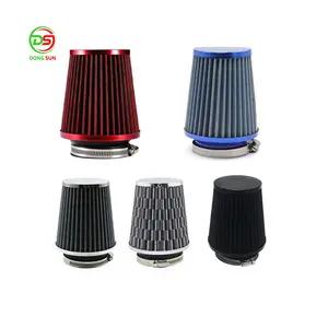 Universal High Performance Sport Car Intake Air Filter 76mm 3 Inch Mushroom Head High Flow Refitted Racing Auto Air Filter