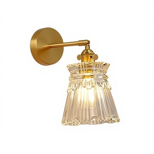 Magnifique Applique Murale Moderne en Verre pour Hall d'Entrée, Lampe Murale Populaire pour Chambre à Coucher, E27, Garantie de 2 Ans - Product Image 3