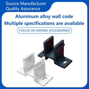 Staffa di Montaggio <span class=keywords><strong>a</strong></span> Parete <span class=keywords><strong>per</strong></span> Tenda da Sole Retrattile, Accessorio in Metallo - Product Image 2