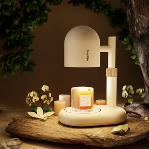 Modern Electric Incense Burner Candle LED <b>Lights</b> Dimmable <b>Timer</b> Function Height Adjustable LED Table Lamp <b>for</b> Home Decor - Product Image 2