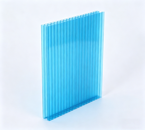 Feuille de plastique multicouche <span class=keywords><strong>alvéolaire</strong></span> résistante aux UV et anticorrosion en <span class=keywords><strong>polycarbonate</strong></span> (PC) pour protection solaire - Product Image 6